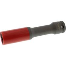 Kraft-Stecknuss JMP 6 Kant 1/2 Zoll 21mm ummantelt Länge 150mm