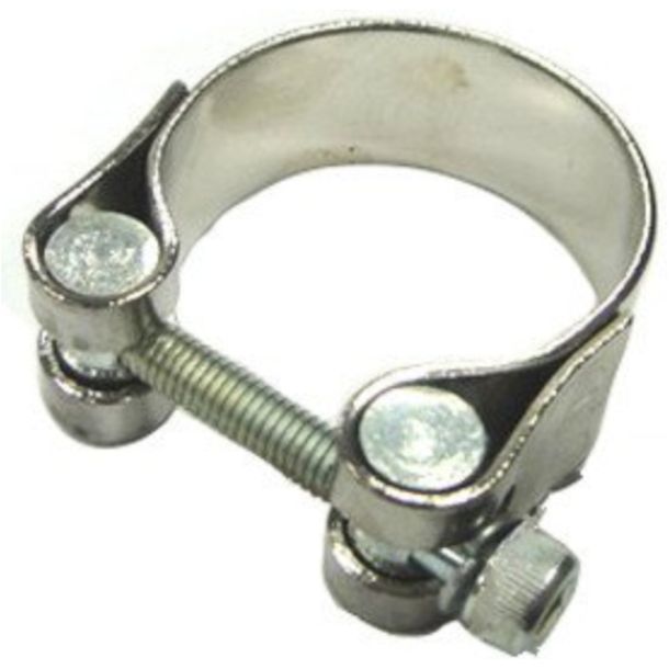 JMP 49mm chrome exhaust clamp