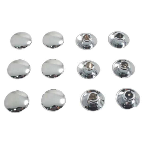 Schraubenkappe JMP  M6 chrom  12 Stück