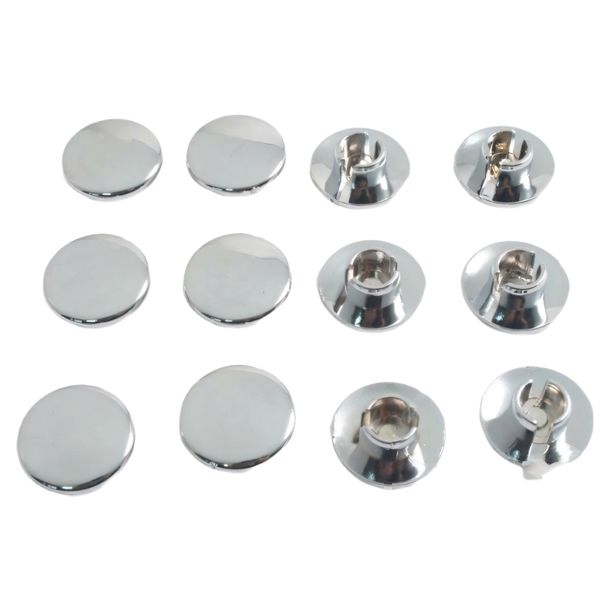 Schraubenkappe JMP  M10 chrom  12 Stück