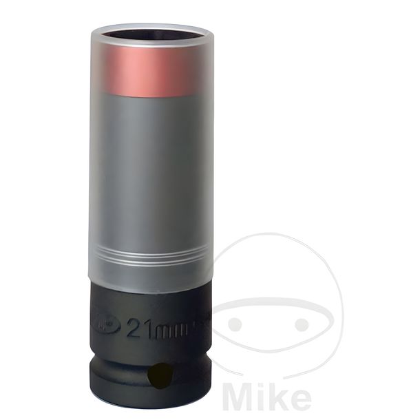 Power socket JMP 1/2 inch 21mm steel ring case