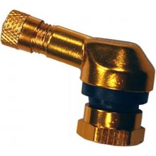 Ventil JMP gewinkelt Aluminium gold 11,3mm