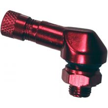 Valvola angolata in alluminio JMP, rossa 8,3 mm
