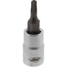Soquete de encaixe JMP Torx 1/4 TH15 com furo