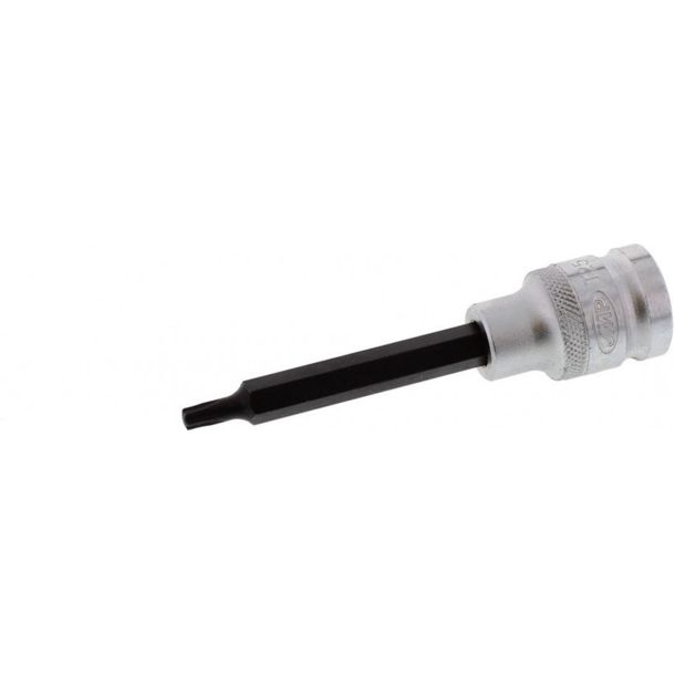 Inserto chiave a bussola Torx JMP 1/2 pollice T25 lunghezza 100 mm
