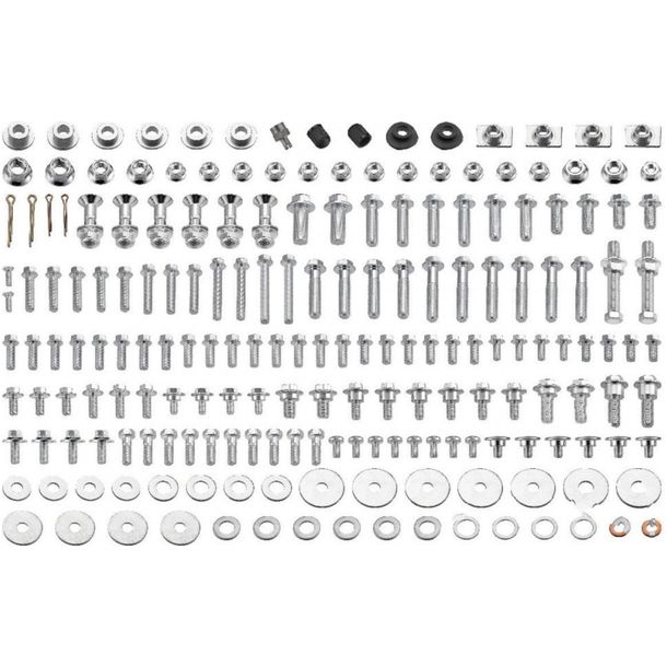 Kit de vis moto JMP 193 pièces pour CR/CRF, Honda CR R CRF X FB 125/150/250/450/500 cc, années 2000-2019