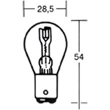 Lamp JMP 6V18/18W BAx15D 1 stuk