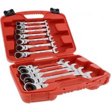 Kit de 12 clés annulaires à cliquet JMP avec joint
