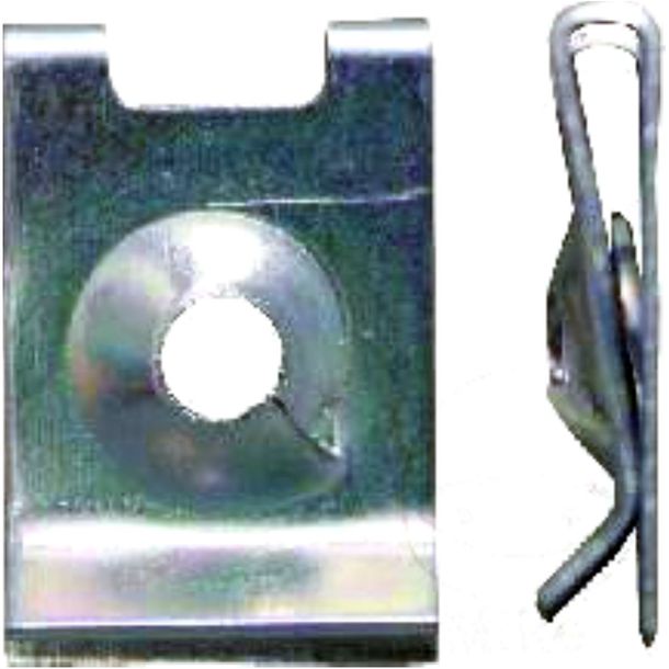 Blechmutter JMP Stahl 3,9mm 10 Stück