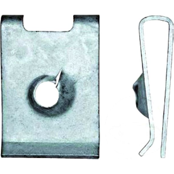 Blechmutter JMP Stahl 4,8mm 10 Stück