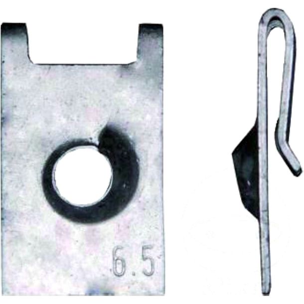 Blechmutter JMP Stahl 6,3mm 10 Stück