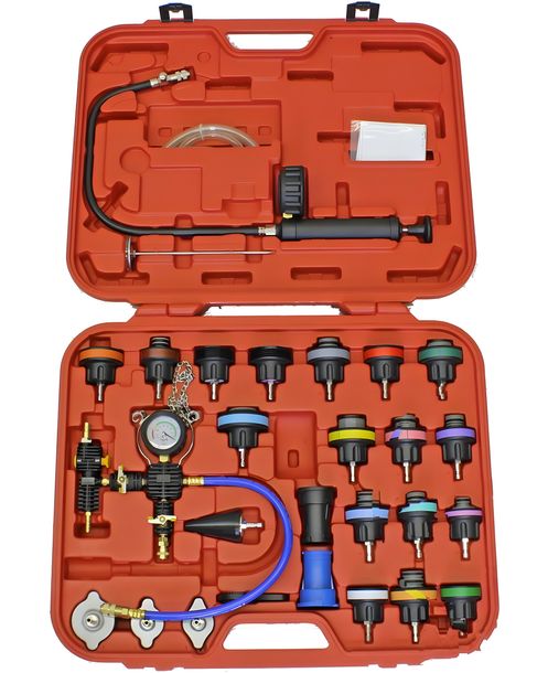 JMP cooling system test set with filling unit