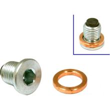 Tappo di scarico olio magnetico JMP M14x1.50 con anello di tenuta per Yamaha YZF-R1, Triumph Speed Triple i EFI/R Trident ABS Tiger GT Rally 250/450/600