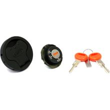 Serrure d'allumage en 2 pièces JMP pour Piaggio NRG Power AC, Gilera Runner SP VX MC3 LC Peugeot Jet Force TSDI Aprilia Area 51 Purejet Derbi Senda SM DRD X-Treme