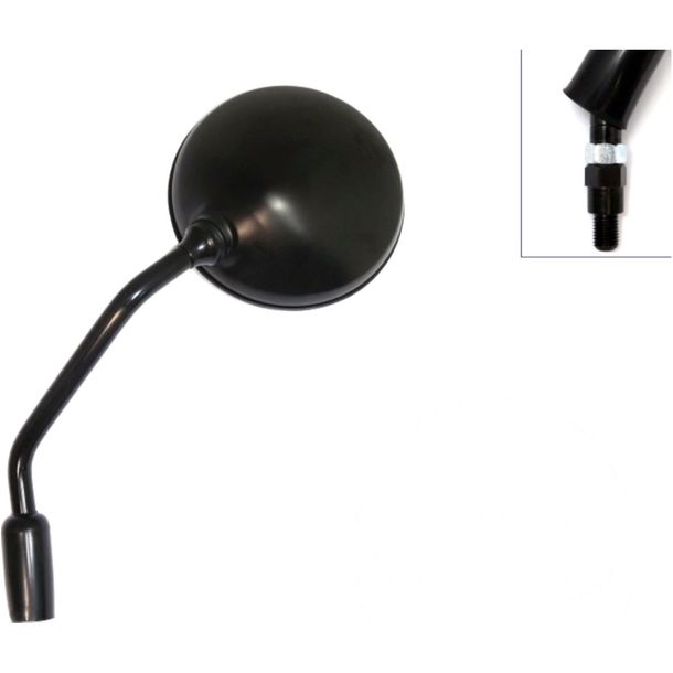 Spiegel JMT schwarz links für Ducati Monster S4 / i.e. Dark M2 600 / 750 / 796 / 900 / 916 / 1100 ccm Bj. 1993 - 2013