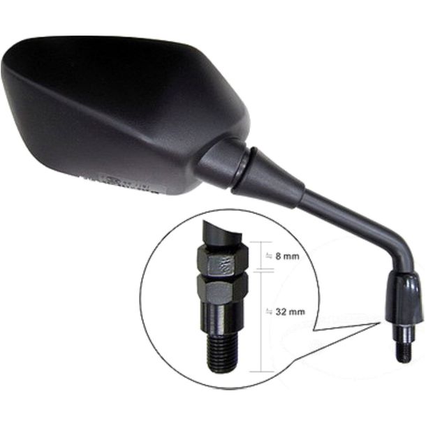JMT black right mirror for Honda CB R/RA VFR X Crossrunner 800/1000 cc year 2008 - 2021