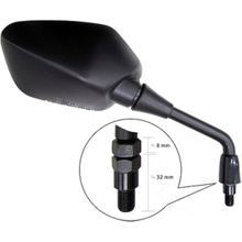 Retrovisor derecho negro JMT para Honda CB R/RA VFR X Crossrunner 800/1000 cc años 2008 - 2021