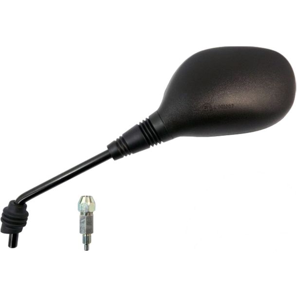 JMT black left mirror for Piaggio Carnaby i.e. 125/200/250 ccm