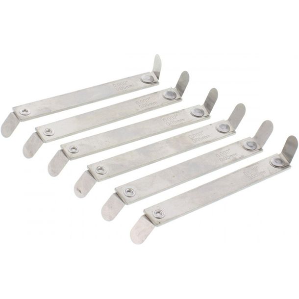 JMP metric/inch 6-piece 0.05/0.08mm feeler