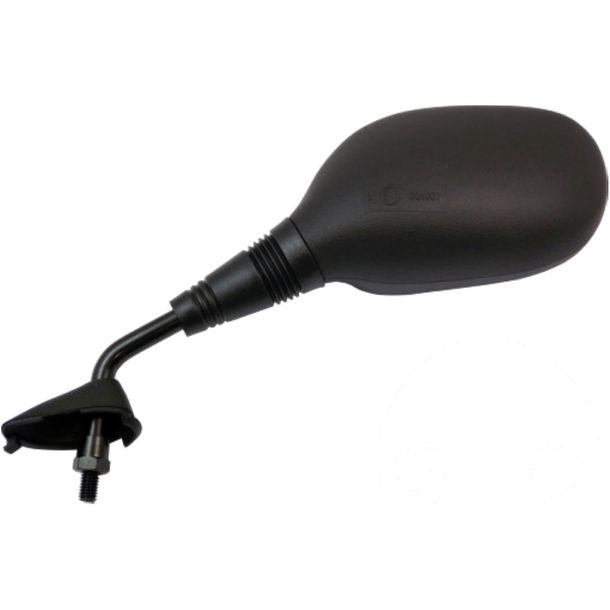 Spiegel JMT schwarz links für Yamaha Neos , MBK Ovetto Kymco Vitality People S Ovettto MXU Maxxer 2 R 0 KXR 1 0i 4WD IRS 50 / 100 / 125 / 150 / 200 /