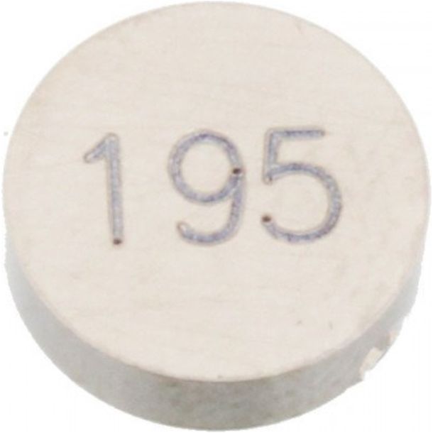 Ventil-Einstellplättchen JMP 7,5mm 1,95 für Suzuki GSX 12 FA F / GSF Bandit SA , Honda CBF A 50 / 125 / 150 / 250 / 300 / 320 / 321 / 400 / 450 / 500 / 510 / 530 / 600 / 630 / 636 / 650 / 660 / 675 / 689 / 700 / 750 / 765 / 779 / 800 / 847