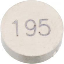 Ventil-Einstellplättchen JMP 7,5mm 1,95 für Suzuki GSX 12 FA F / GSF Bandit SA , Honda CBF A 50 / 125 / 150 / 250 / 300 / 320 / 321 / 400 / 450 / 500 / 510 / 530 / 600 / 630 / 636 / 650 / 660 / 675 / 689 / 700 / 750 / 765 / 779 / 800 / 847