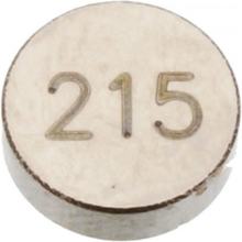 Ventil-Einstellplättchen JMP 7,5mm 2,15 für Suzuki GSX 12 FA F / GSF Bandit SA , Honda CBF A 50 / 125 / 150 / 250 / 300 / 320 / 321 / 400 / 450 / 500 / 510 / 530 / 600 / 630 / 636 / 650 / 660 / 675 / 689 / 700 / 750 / 765 / 779 / 800 / 847