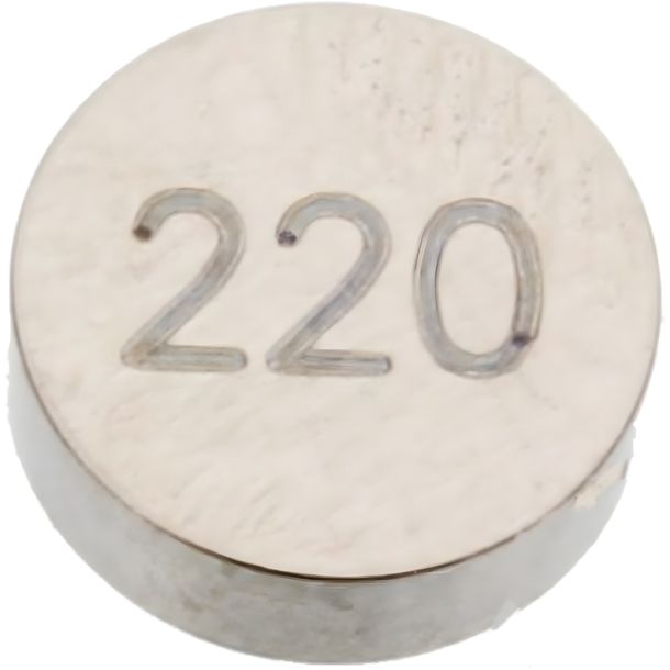 Valve adjustment plate JMP 7.5 mm 2.20 for Suzuki GSX 12 FA F/GSF Bandit SA, Honda CBF A 50/125/150/250/300/320/321/400/450/500/510/530/600/630/636/650/660/675/689/700/750/765/779/800/847