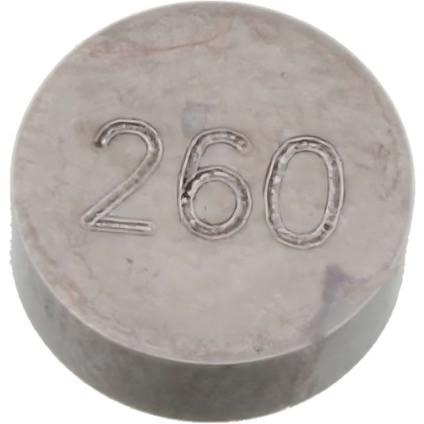 Valve adjustment plate JMP 7.5 mm 2.60 for Suzuki GSX 12 FA F/GSF Bandit SA, Honda CBF A 50/125/150/250/300/320/321/400/450/500/510/530/600/630/636/650/660/675/689/700/750/765/779/800/847