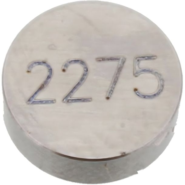 Plaque de réglage de soupape JMP 7,5 mm 2.275 pour Suzuki GSX 12 FA F/GSF Bandit SA, Honda CBF A 50/125/150/250/300/320/321/400/450/500/510/530/600/630/636/650/660/675/689/700/750/765/779/800/847