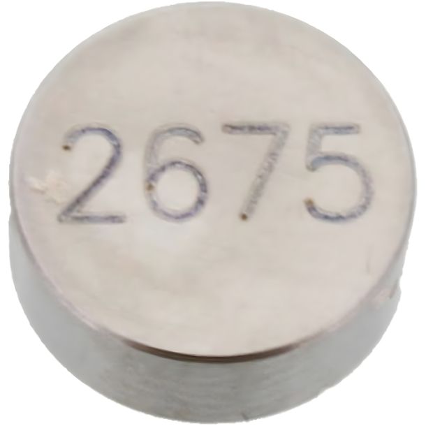 Ventil-Einstellplättchen JMP 7,5mm 2,675 für Suzuki GSX 12 FA F / GSF Bandit SA , Honda CBF A 50 / 125 / 150 / 250 / 300 / 320 / 321 / 400 / 450 / 500 / 510 / 530 / 600 / 630 / 636 / 650 / 660 / 675 / 689 / 700 / 750 / 765 / 779 / 800 / 847