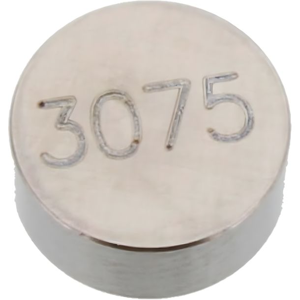 Ventil-Einstellplättchen JMP 7,5mm 3,075 für Suzuki GSX 12 FA F / GSF Bandit SA , Honda CBF A 50 / 125 / 150 / 250 / 300 / 320 / 321 / 400 / 450 / 500 / 510 / 530 / 600 / 630 / 636 / 650 / 660 / 675 / 689 / 700 / 750 / 765 / 779 / 800 / 847