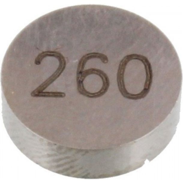 Ventielshims JMP 9,5mm 2,60 voor Kawasaki VN Classic, Yamaha YZF-R1 250 / 300 / 350 / 400 / 425 / 450 / 550 / 600 / 700 / 750 / 800 / 850 / 900 / 955 / 1000 / 1050 / 1100 / 1200 / 1215 / 1300 / 1400 / 1670 / 1700 / 1800 / 2460 cc