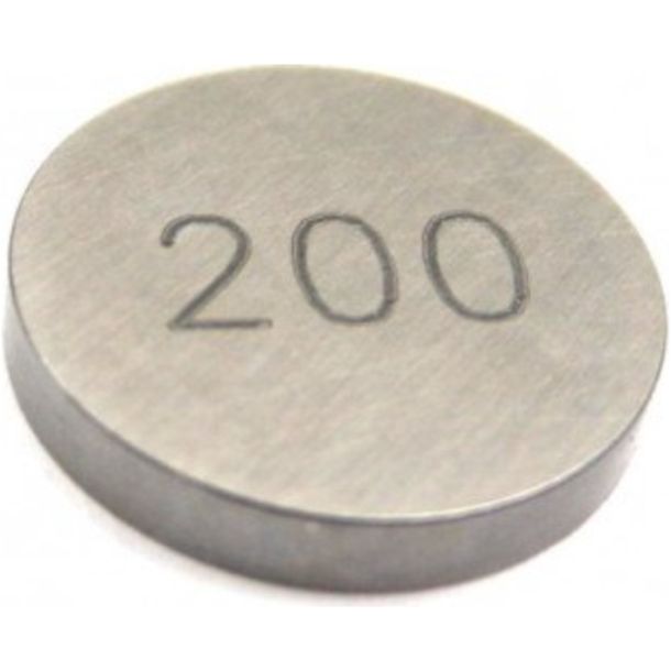 Plaque de réglage de soupape JMP 13 mm 2.00 JMP pour Kawasaki ZR-7/S ZR Zephyr GPZ A GT Z LTD Transmission par courroie 400/500/550/650/750/1100 cc construite en 1977