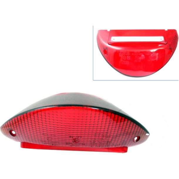 Rücklichtglas JMP rot