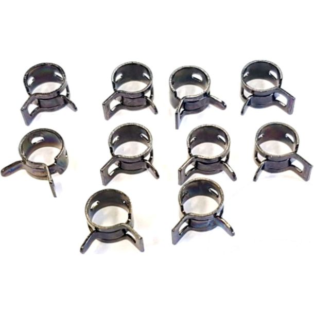 Clip a molla JMP 6 mm 10 pezzi