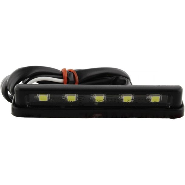 JMP black LED license plate light 12x69x15