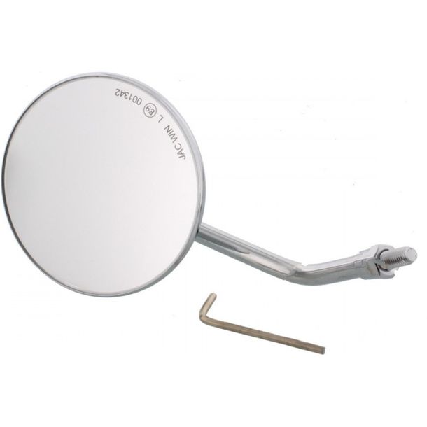 Mirror JMT chrome left+right M8x1.25 right