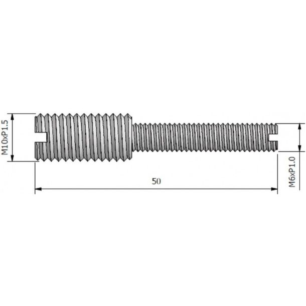 Bolzen JMP M6x1,00mm