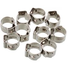 Geperforeerde bandklemmen JMP 8,5 bandbreedte 7mm roestvrij staal 10 stuks