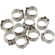 Geperforeerde bandklemmen JMP 10,0 bandbreedte 7mm roestvrij staal 10 stuks