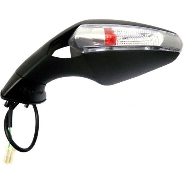 Spiegel JMT schwarz links für Derbi GPR Nude / Racing 125 ccm Bj. 2005 - 2009