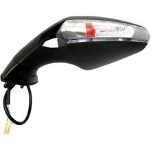 Specchietto retrovisore sinistro nero JMT per Derbi GPR Nude/Racing 125 cc anno 2005 - 2009
