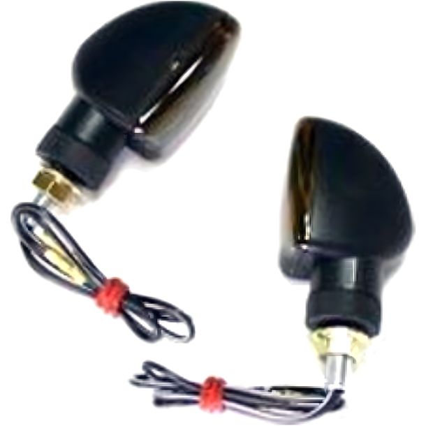 Blinker JMP Tri2 kurz Rauchglas schwarz