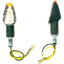 Blinker JMP Arrow2 LED kurz weiß schwarz