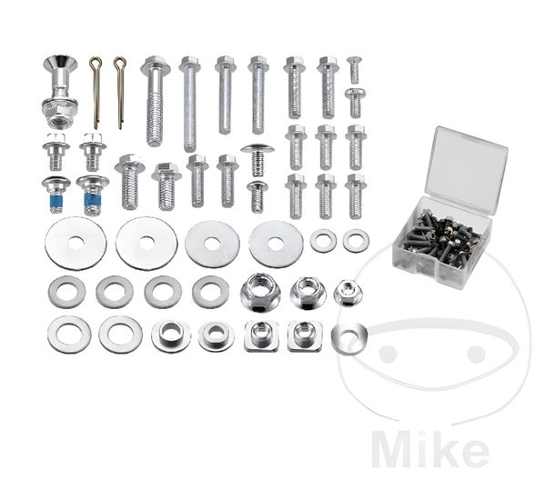 Juego de tornillos para moto JMP, 47 piezas para RM/RMZ, Suzuki RM-Z RM 125/250/450 ccm, años 2001 - 2017