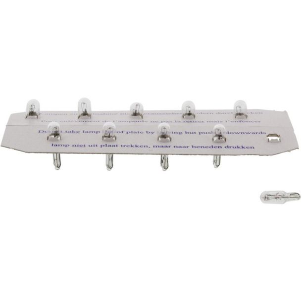 Lamp JMP 12V1.2W W2x4.6 10 pieces for Yamaha Neos Jog R AC Why, Suzuki AN 6 Burgman 50/650 cc