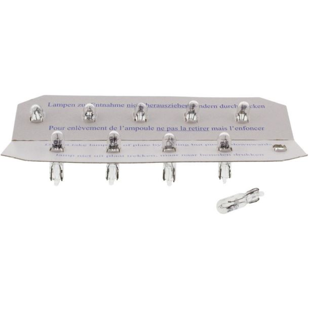 Lámpara JMP 12V2.3W W2x4.6d 10 piezas