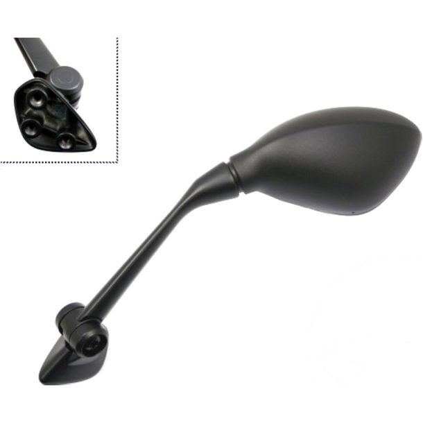 Specchietto retrovisore sinistro nero JMT per BMW R RS LC/ESA RT 1200/1250 ccm anno 2015 - 2021
