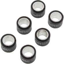 Pesos do Variomatik JMP Conjunto de rolos variadores 15x12mm, 2,3g, 6 peças